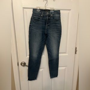 High rise skinny lucky jeans size 4